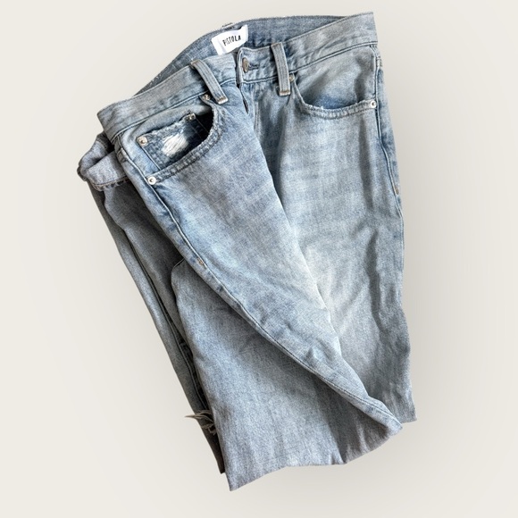 Pistola Distressed Boyfriend Jeans Size 26 – Light Wash - Picture 4 of 7